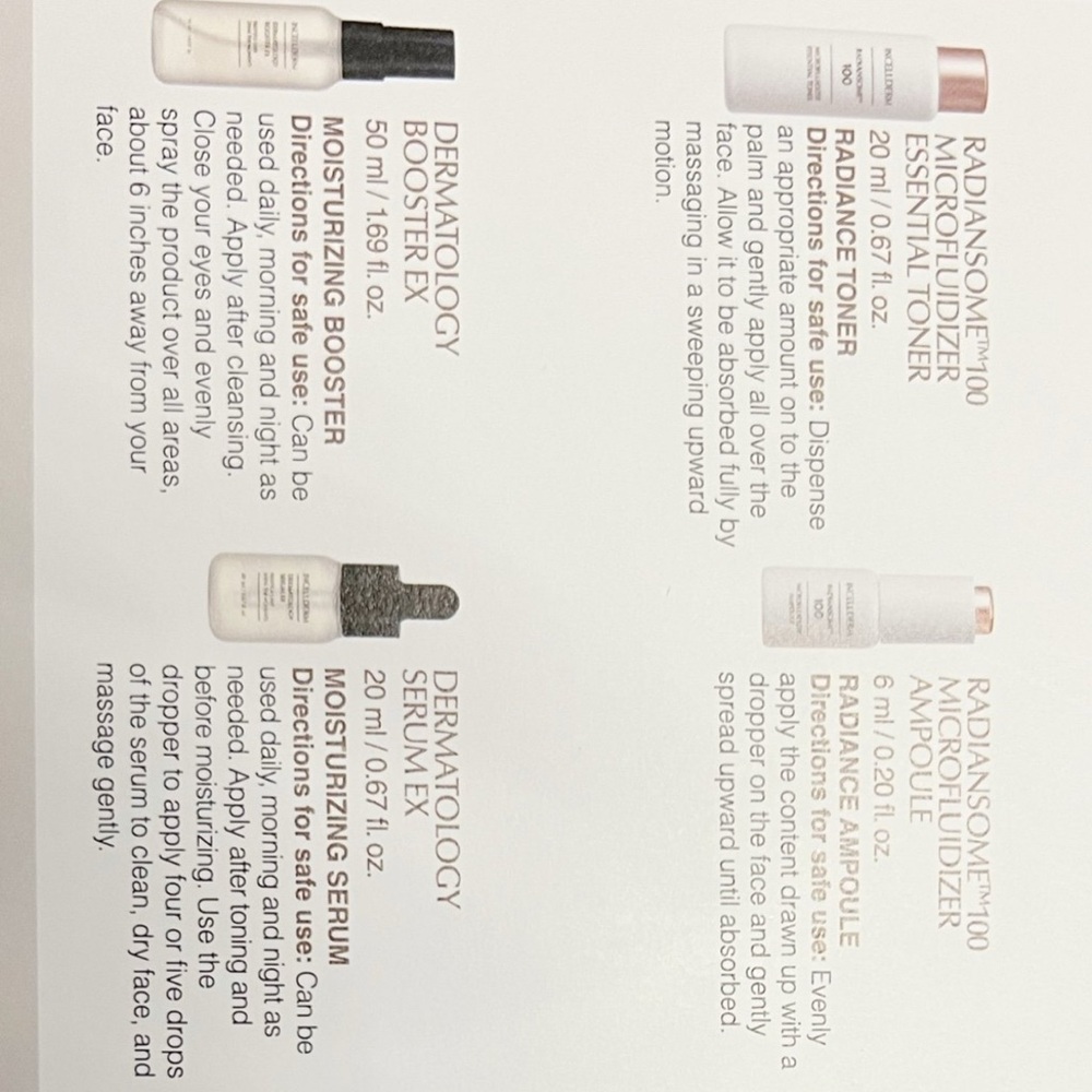 Korean Beauty Incellderm Skincare Travel Set - White & Rose Gold - Picture 2 of 6